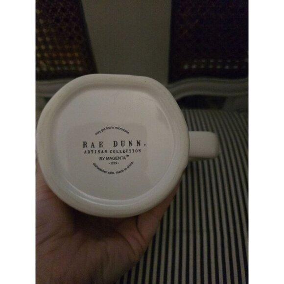 Rae Dunn Happy Halloween Double Sided Coffee Mug Orange Interior - Picture 6 of 8